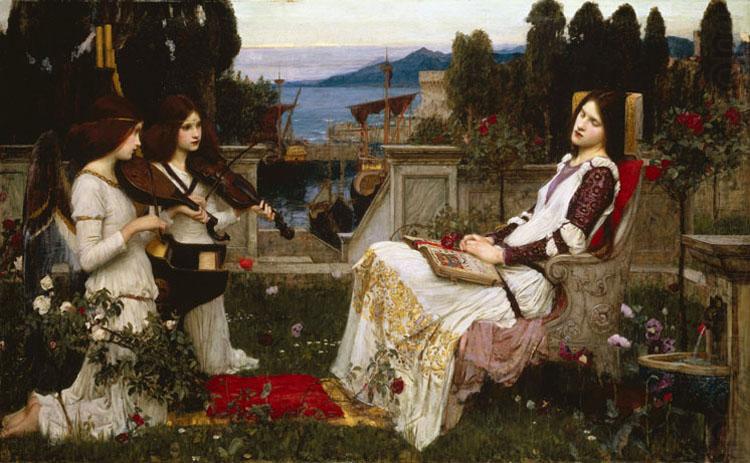 St Cecilia (m41), John William Waterhouse